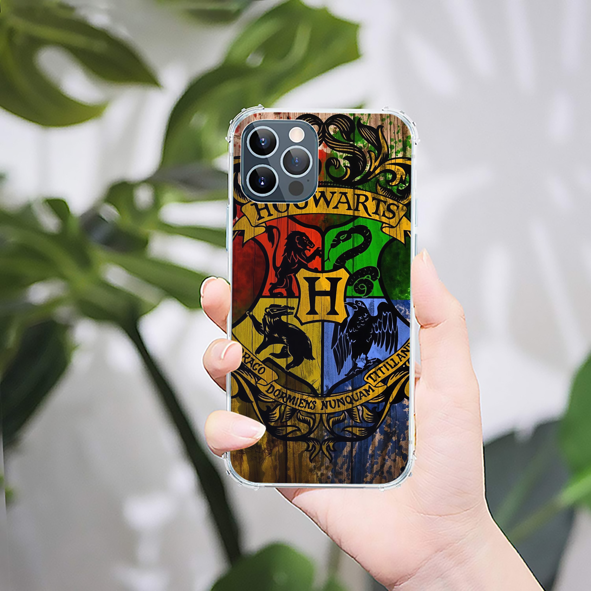 （画像用） Harry Potter ハリー・ポッターシリーズ 【iPhone 12シリーズ対応】透明スマホケース（クリアソフトケース）